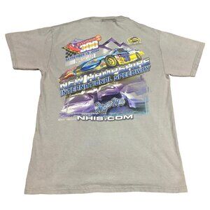 2004 Chase Authentics Sylvania 300 NASCAR Gray Shirt Adult Size Medium‎